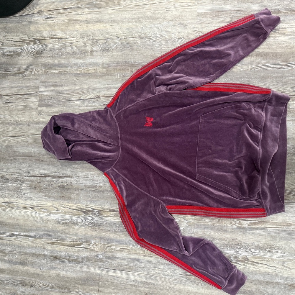 Needles Velvet Purple Hoodie